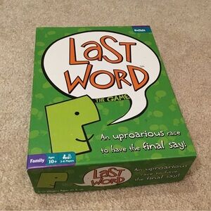 Last Word Board Game